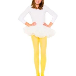 Spirit Halloween Kids Yellow Tights