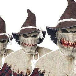 Spirit Halloween Animotion Scarecrow Full Mask -HALLOWEEN COSTUMES Sales Store 01274620 d