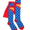 Spirit Halloween Caped Stars Wonder Woman Socks - DC Comics -HALLOWEEN COSTUMES Sales Store 01274646 a