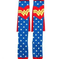 Spirit Halloween Caped Stars Wonder Woman Socks - DC Comics -HALLOWEEN COSTUMES Sales Store 01274646 c