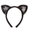 Spirit Halloween Black Lace Cat Ears -HALLOWEEN COSTUMES Sales Store 01278068 a