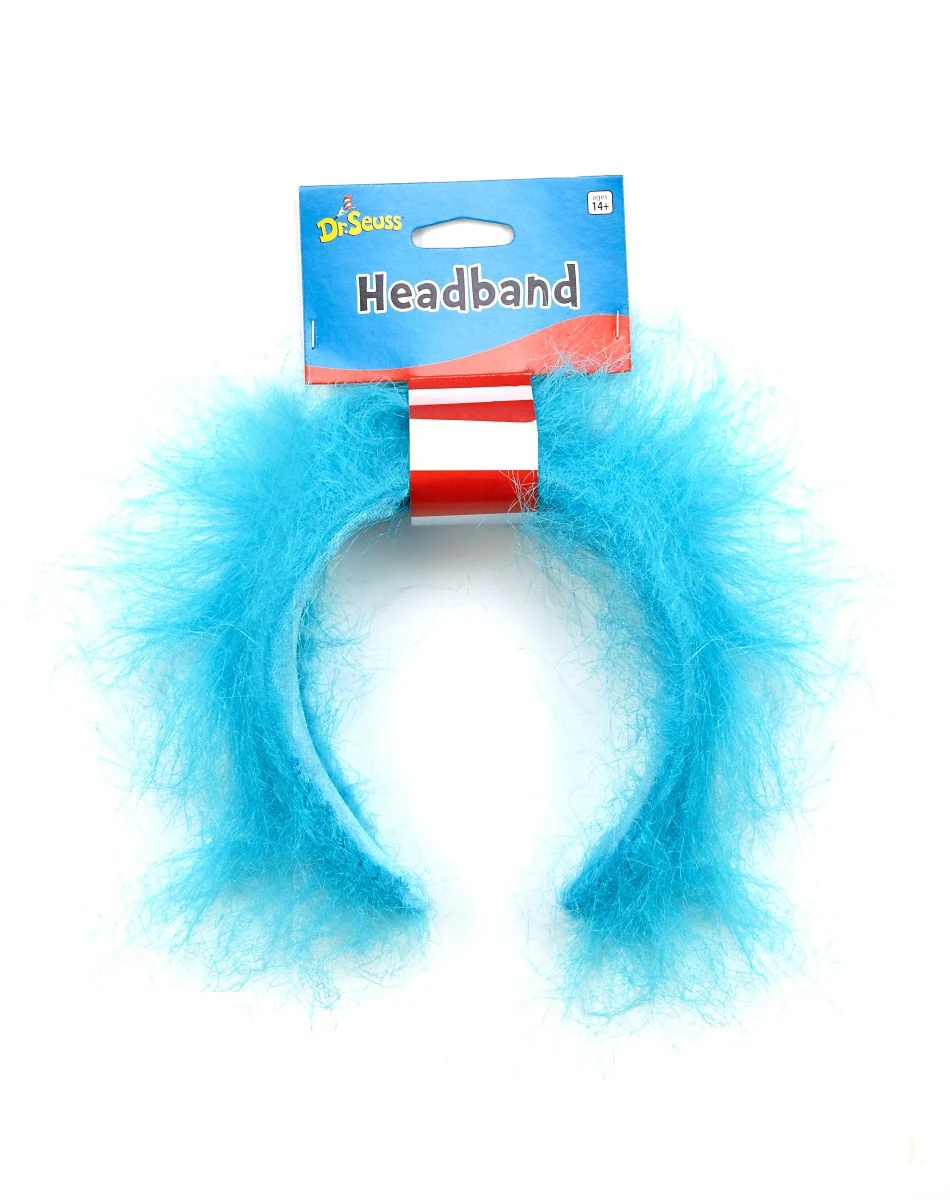 Spirit Halloween Faux Fur Thing Fur Headband - Dr. Seuss 4 Spirit Halloween Faux Fur Thing Fur Headband - Dr. Seuss - Image 2