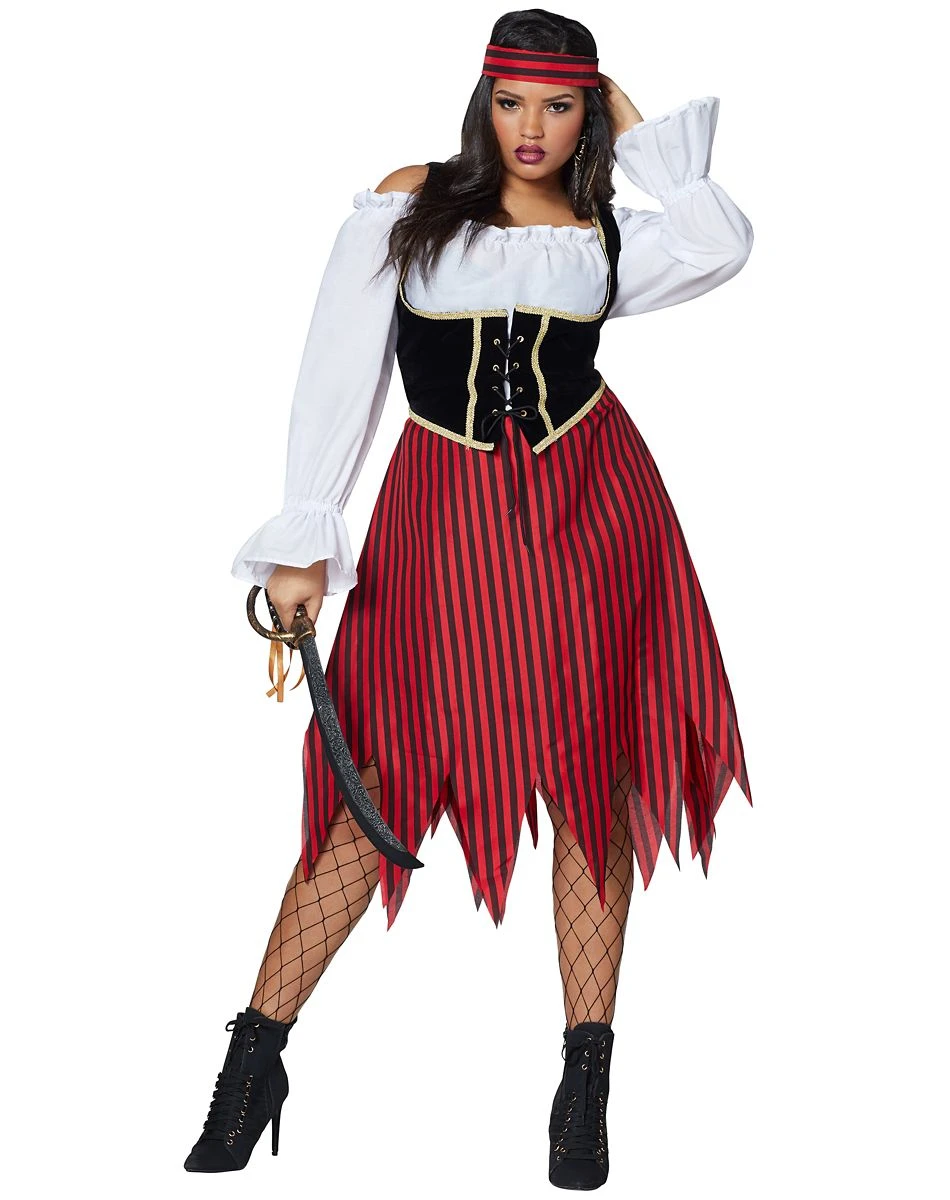 Spirit Halloween Adult Buccaneer Beauty Pirate Costume 5 Spirit Halloween Adult Buccaneer Beauty Pirate Costume - Image 3