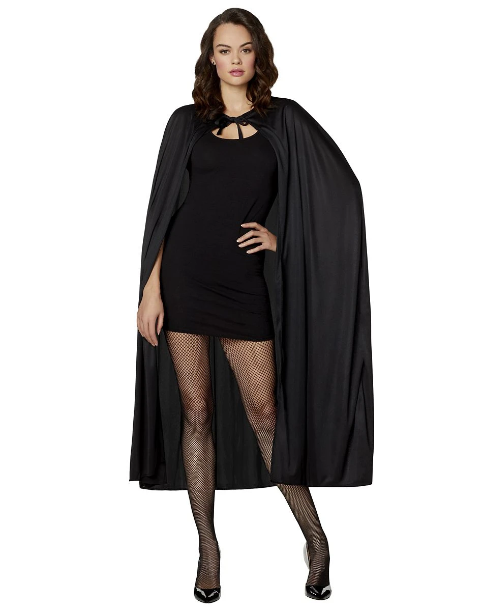 Spirit Halloween Basic Black Cape 3 Spirit Halloween Basic Black Cape