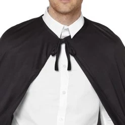 Spirit Halloween Basic Black Cape 7 Spirit Halloween Basic Black Cape -HALLOWEEN COSTUMES Sales Store 01285394 d