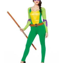 Spirit Halloween Adult Catsuit One Piece Costume - TMNT -HALLOWEEN COSTUMES Sales Store 01288117 c
