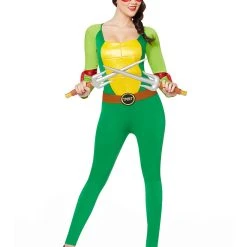 Spirit Halloween Adult Catsuit One Piece Costume - TMNT -HALLOWEEN COSTUMES Sales Store 01288117 d
