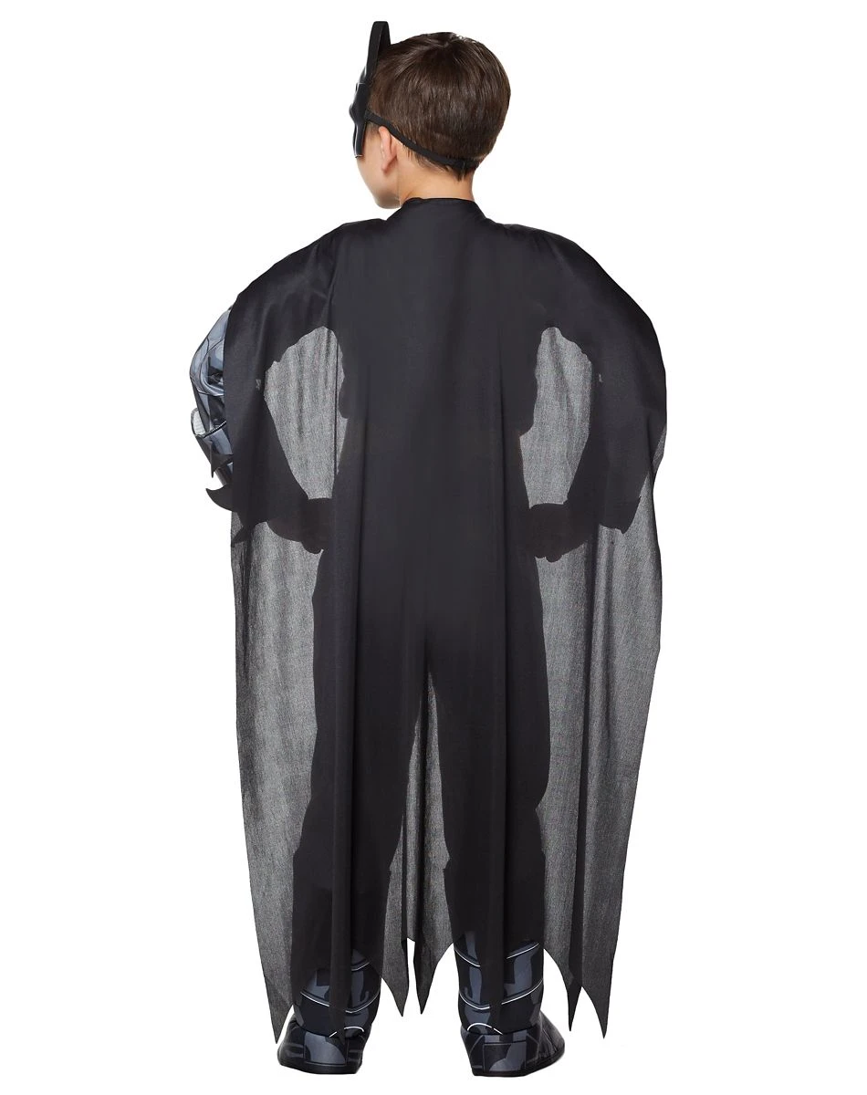 Spirit Halloween Kids Grey and Black 3D Batman Costume - DC Comics 4 Spirit Halloween Kids Grey and Black 3D Batman Costume - DC Comics - Image 2