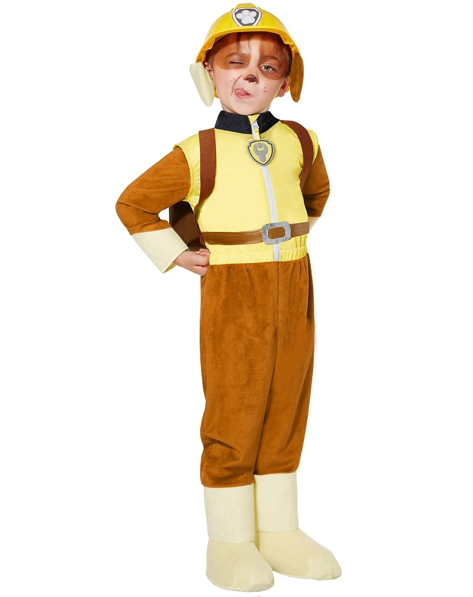 Spirit Halloween Toddler Rubble One Piece Costume - PAW Patrol 3 Spirit Halloween Toddler Rubble One Piece Costume - PAW Patrol