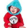 Spirit Halloween Baby Thing 1 and Thing 2 Costume - Dr. Seuss -HALLOWEEN COSTUMES Sales Store 01291244 a