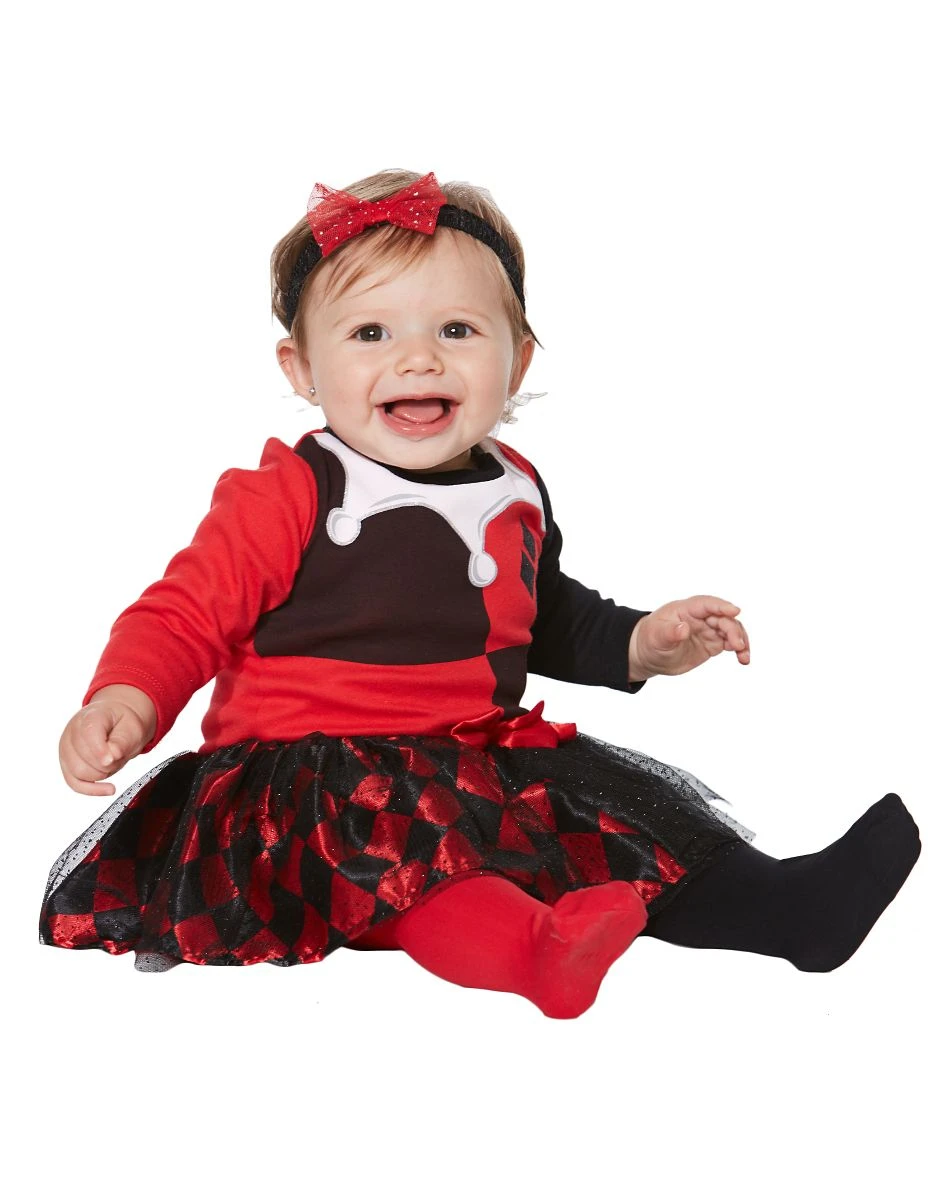 Spirit Halloween Baby Harley Quinn Dress - DC Comics 3 Spirit Halloween Baby Harley Quinn Dress - DC Comics