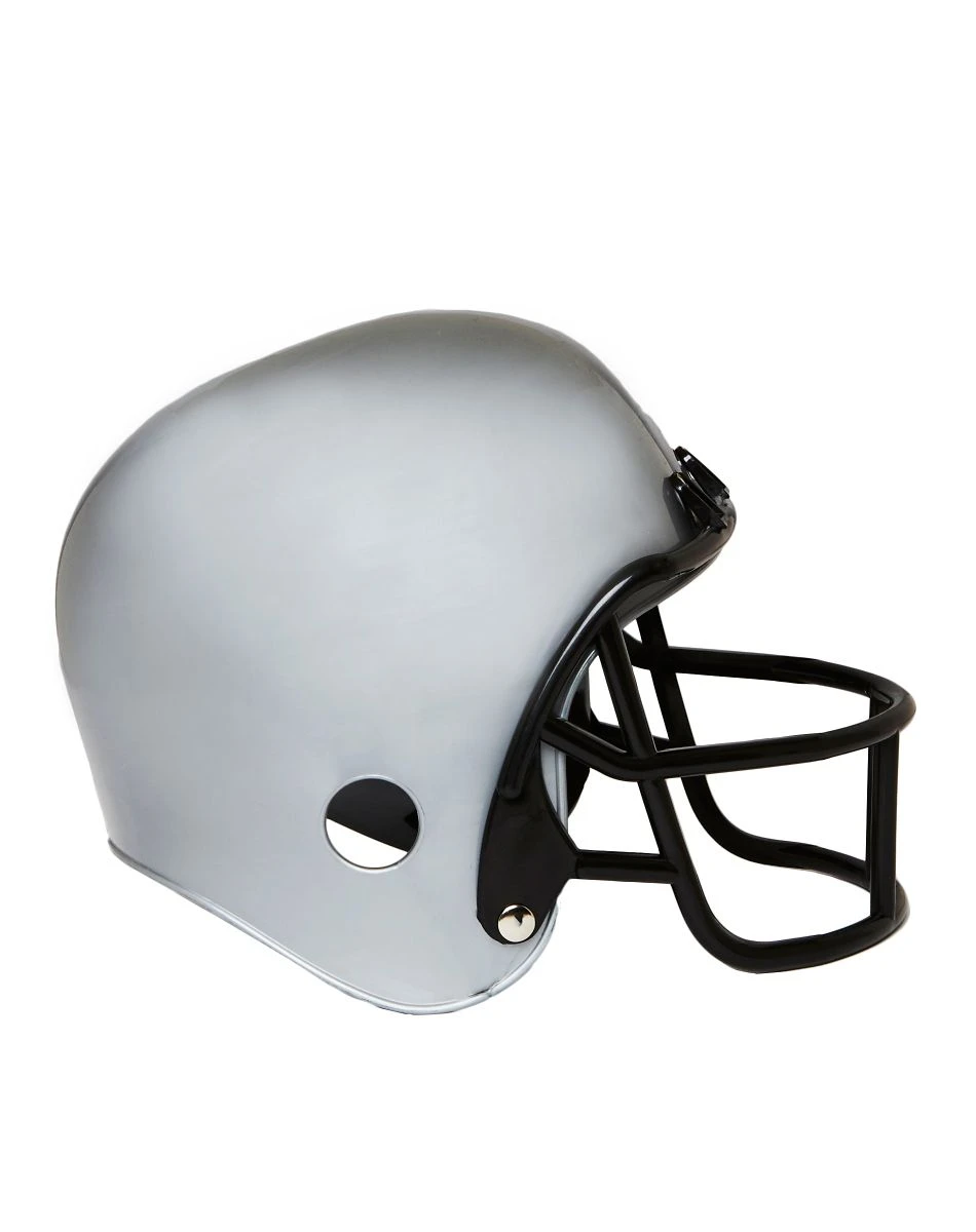 Spirit Halloween Silver Football Helmet 4 Spirit Halloween Silver Football Helmet - Image 2