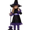 Spirit Halloween Toddler Cute Witch Costume -HALLOWEEN COSTUMES Sales Store 01301605 a