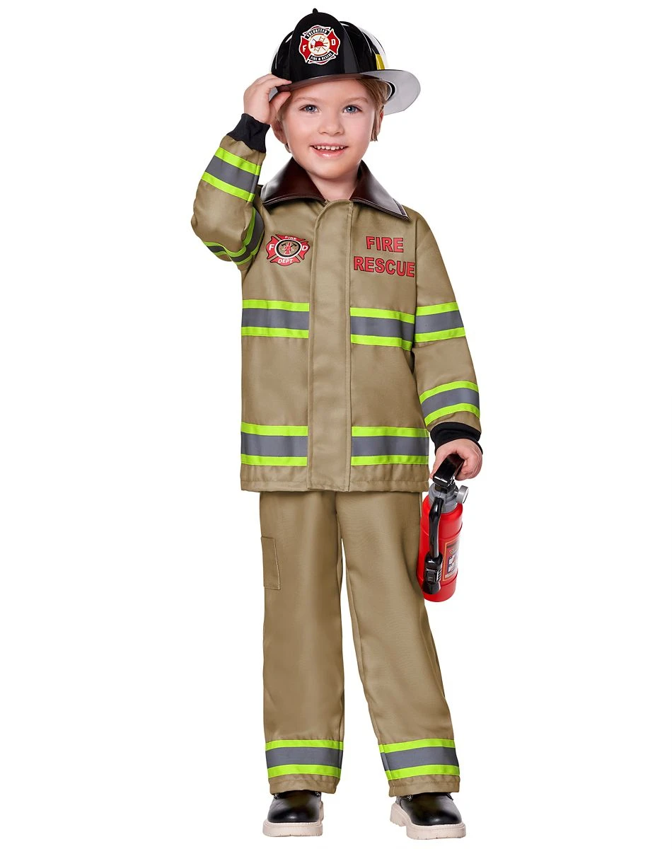 Spirit Halloween Toddler Fireman Costume 3 Spirit Halloween Toddler Fireman Costume
