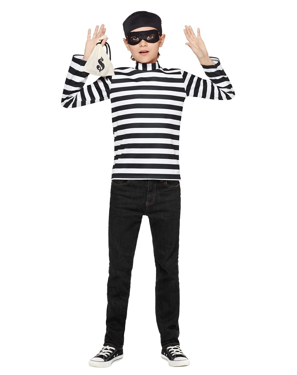 Spirit Halloween Kids Burglar Costume 3 Spirit Halloween Kids Burglar Costume
