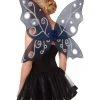 Spirit Halloween Midnight Fairy Wings -HALLOWEEN COSTUMES Sales Store 01307347 a