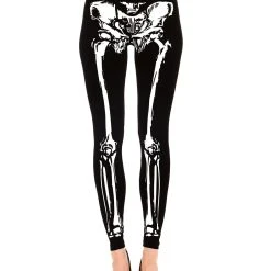 Spirit Halloween Skeleton Leggings -HALLOWEEN COSTUMES Sales Store 01307495 a