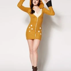 Spirit Halloween Adult Cozy Fawn Costume -HALLOWEEN COSTUMES Sales Store 01311349 a