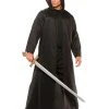 Spirit Halloween Adult Black Hooded Cloak 1 Spirit Halloween Adult Black Hooded Cloak -HALLOWEEN COSTUMES Sales Store 01311869 a
