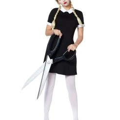 Spirit Halloween Black Collared Dress -HALLOWEEN COSTUMES Sales Store 01315480 d