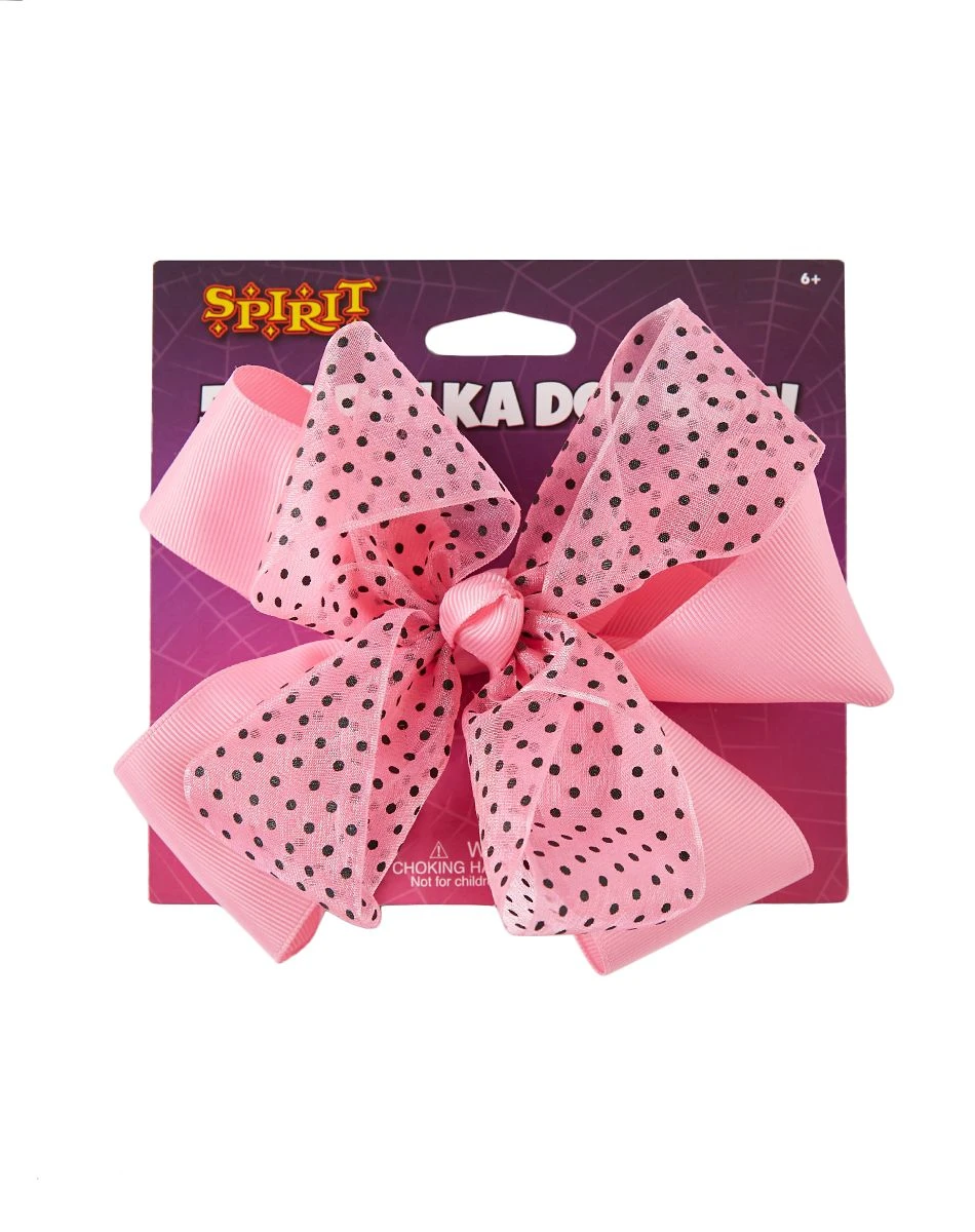 Spirit Halloween 50s Polka Dot Bow 4 Spirit Halloween 50s Polka Dot Bow - Image 2