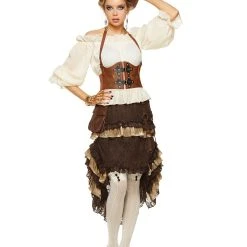 Spirit Halloween Steampunk Waist Cincher 13 Spirit Halloween Steampunk Waist Cincher -HALLOWEEN COSTUMES Sales Store 01323211 d