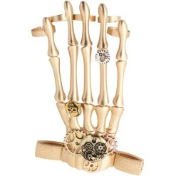 Spirit Halloween Steampunk Skeleton Hand Jewelry