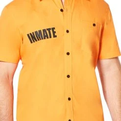 Spirit Halloween Arkham Inmate Work Shirt - Suicide Squad -HALLOWEEN COSTUMES Sales Store 01324516 c