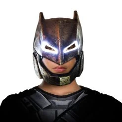 Spirit Halloween Batman Light Up Armored Half Mask - DC Comics