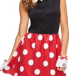 Spirit Halloween Adult Minnie Mouse Dress Costume - Disney -HALLOWEEN COSTUMES Sales Store 01327394 c