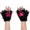 Spirit Halloween Kids Faux Fur Black Kitty Paws -HALLOWEEN COSTUMES Sales Store 01330398 a