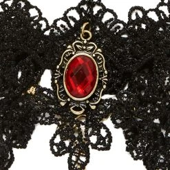 Spirit Halloween Lace Bracelet with Ring -HALLOWEEN COSTUMES Sales Store 01330745 b