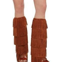 Spirit Halloween 60's Fringe Boot Covers