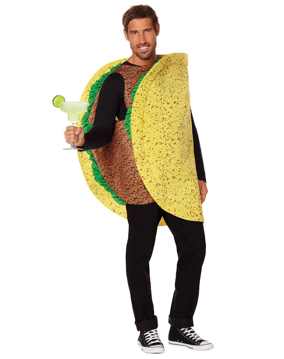 Spirit Halloween Adult Beef Taco Costume 3 Spirit Halloween Adult Beef Taco Costume