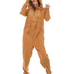 Spirit Halloween Adult Lion Union Suit -HALLOWEEN COSTUMES Sales Store 01331909 b