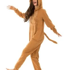 Spirit Halloween Adult Lion Union Suit -HALLOWEEN COSTUMES Sales Store 01331909 d