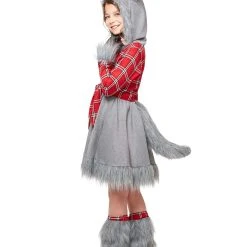 Spirit Halloween Kids Faux Fur Charming Werewolf Costume -HALLOWEEN COSTUMES Sales Store 01332436 c