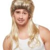 Spirit Halloween Blonde Mullet Wig 1 Spirit Halloween Blonde Mullet Wig -HALLOWEEN COSTUMES Sales Store 01340132 a