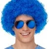 Spirit Halloween Blue Curly Wig 1 Spirit Halloween Blue Curly Wig -HALLOWEEN COSTUMES Sales Store 01340280 a