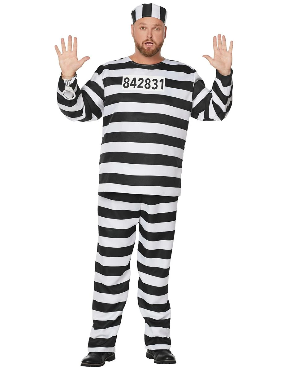 Spirit Halloween Adult Jailbird Costume 3 Spirit Halloween Adult Jailbird Costume