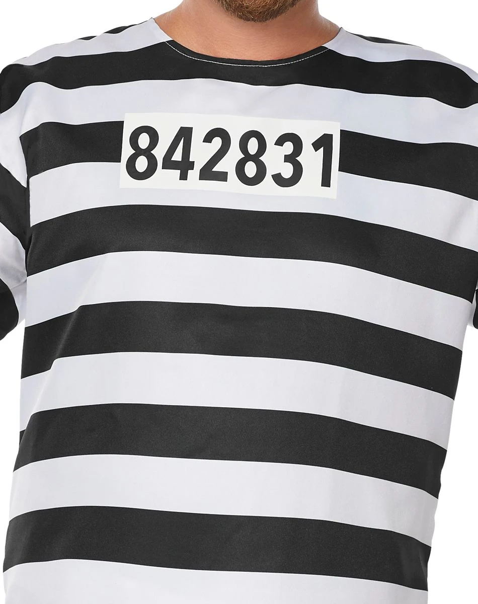 Spirit Halloween Adult Jailbird Costume 7 Spirit Halloween Adult Jailbird Costume - Image 5