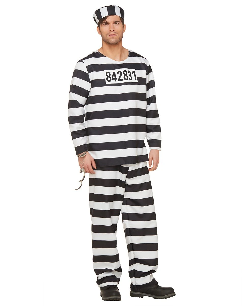 Spirit Halloween Adult Jailbird Costume 4 Spirit Halloween Adult Jailbird Costume - Image 2
