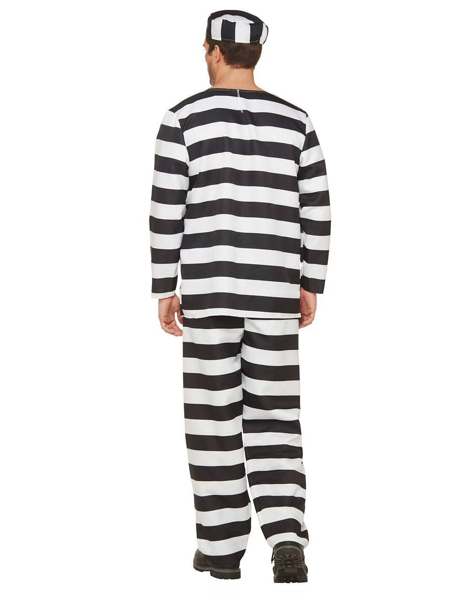 Spirit Halloween Adult Jailbird Costume 5 Spirit Halloween Adult Jailbird Costume - Image 3