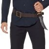 Spirit Halloween Brown Holster Belt -HALLOWEEN COSTUMES Sales Store 01341700 a