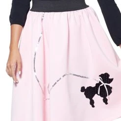 Spirit Halloween '50s Plus Size Poodle Skirt -HALLOWEEN COSTUMES Sales Store 01342773 c