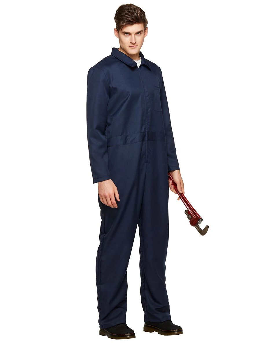 Spirit Halloween Adult Mechanic Jumpsuit Costume 3 Spirit Halloween Adult Mechanic Jumpsuit Costume