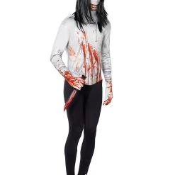 Spirit Halloween Adult Jeff the Killer Skin Suit Costume 9 Spirit Halloween Adult Jeff the Killer Skin Suit Costume -HALLOWEEN COSTUMES Sales Store 01345529 d