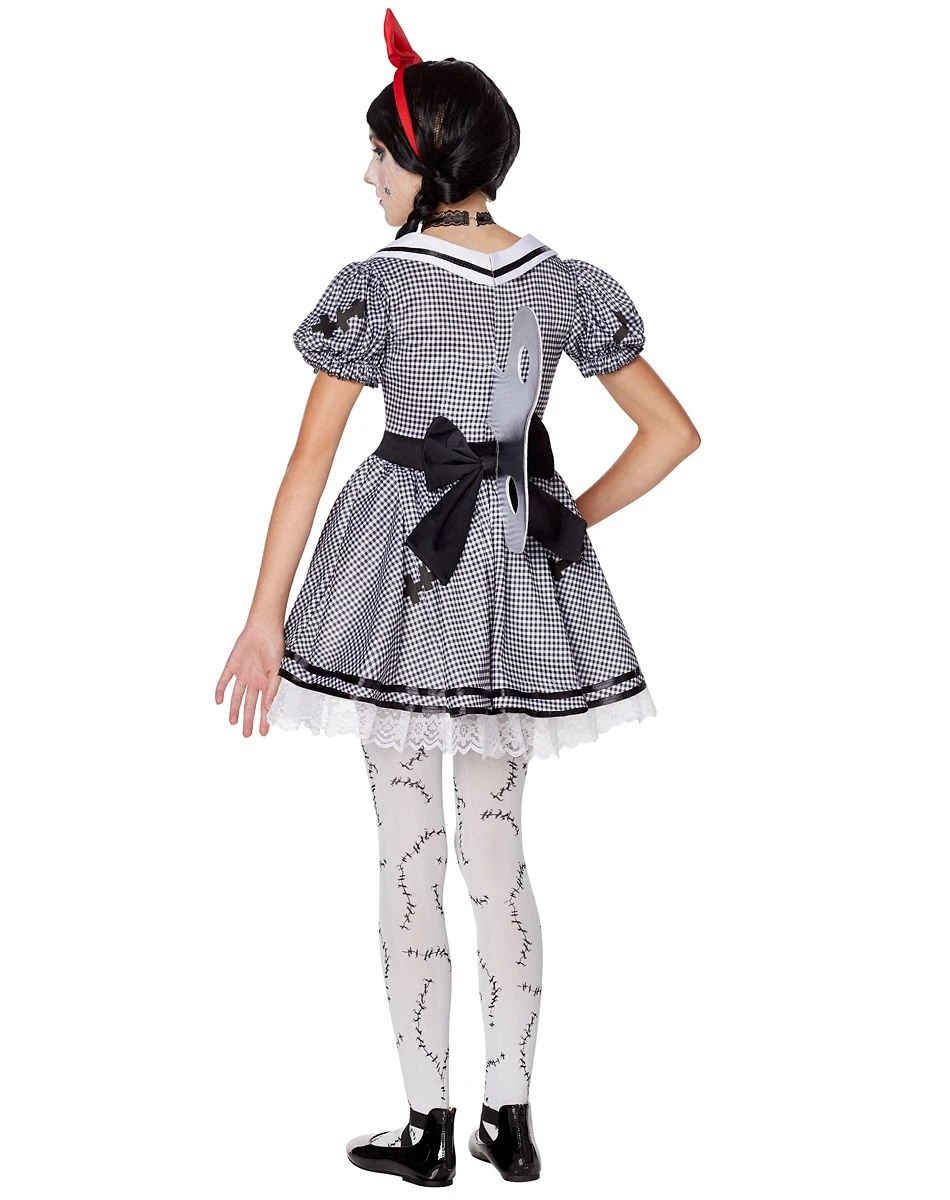 Spirit Halloween Kids Wind-Up Doll Costume 4 Spirit Halloween Kids Wind-Up Doll Costume - Image 2