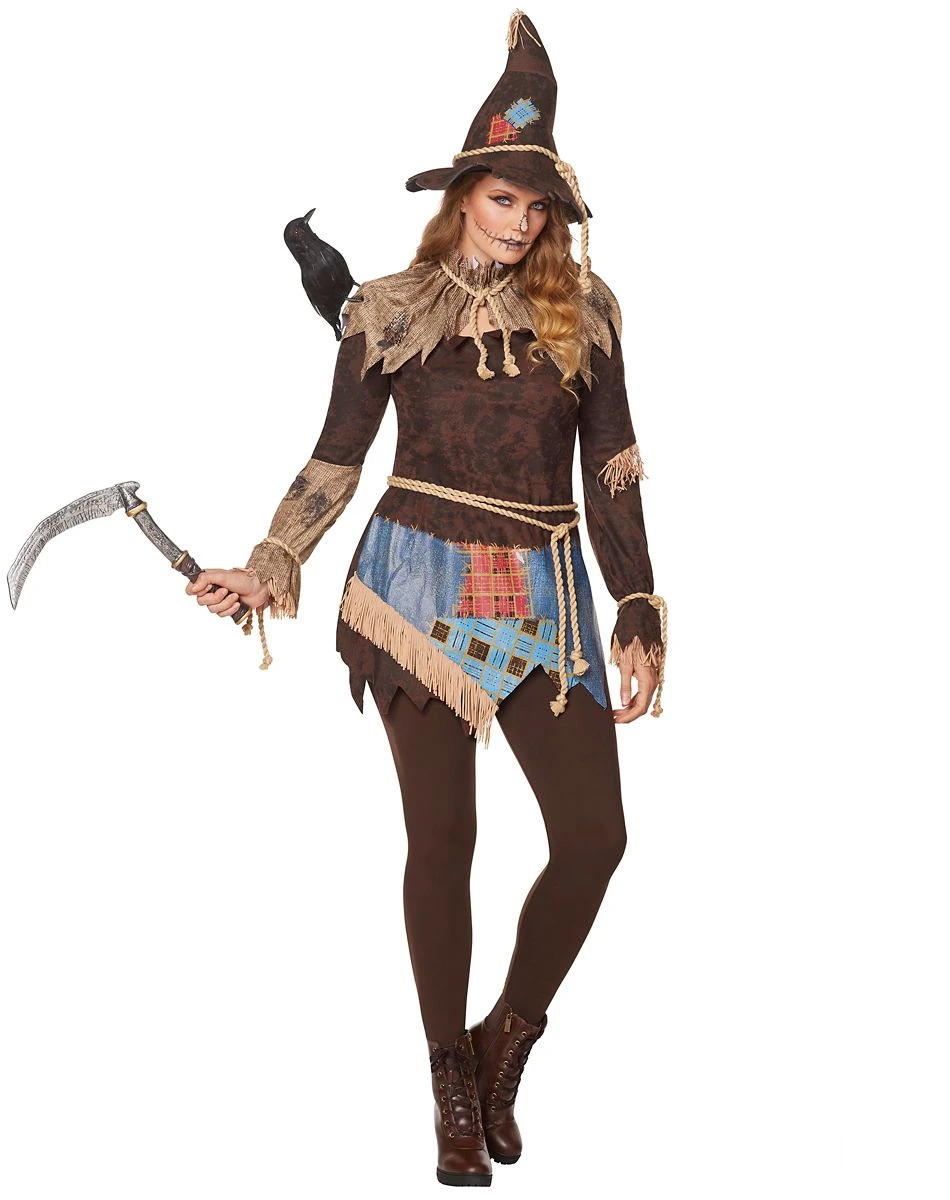 Spirit Halloween Adult Creepy Scarecrow Costume 3 Spirit Halloween Adult Creepy Scarecrow Costume