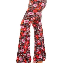 Spirit Halloween Hippie Bell Bottom Leggings -HALLOWEEN COSTUMES Sales Store 01346659 c